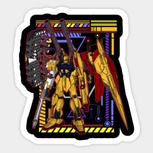 The MSN-00100 (MSN-100, MSN-001) Hyaku Shiki Sticker